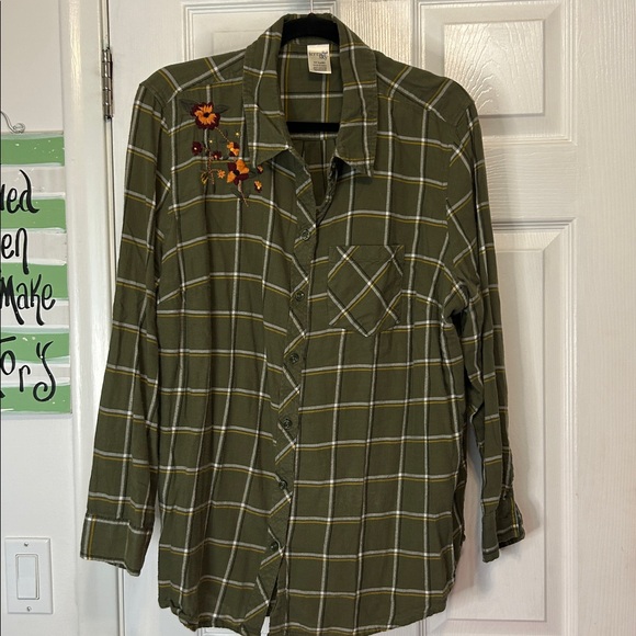 Terra & Sky Green Flannel Cotton - Picture 1 of 1